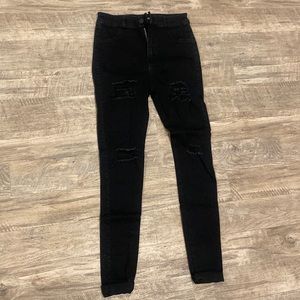 Black fit jeans